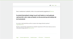 Desktop Screenshot of narvakultuur.ee